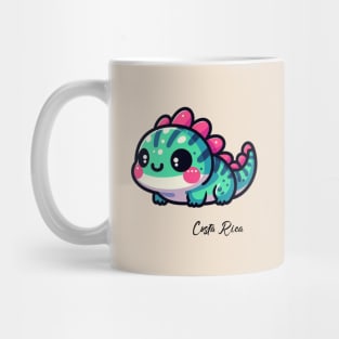 Cute & Cuddly: Iguana Costa Rica 🦎 Mug